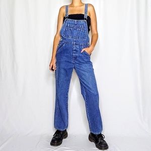 Y2k carpenter denim overalls